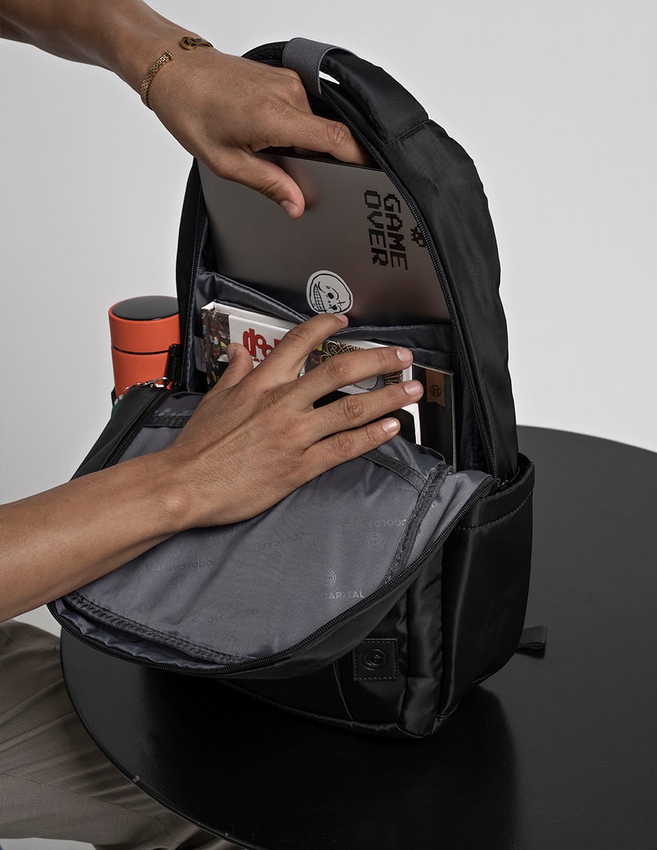 Mochila con portalaptop cool capital yuba unisex