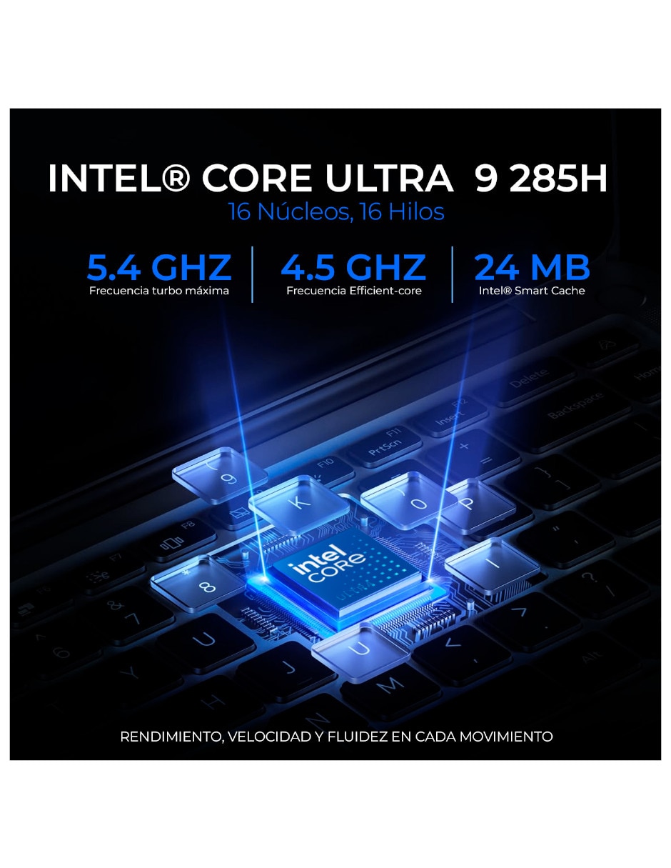 Figura hp b94t1uaaba 16 pulgadas wuxga intel core ultra 9 nvidia geforce rtx 5070 32 gb ram 1 tb ssd