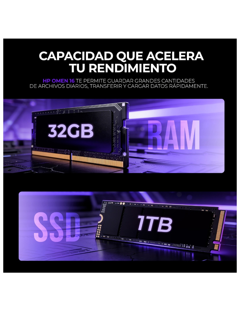 Figura hp b94t1uaaba 16 pulgadas wuxga intel core ultra 9 nvidia geforce rtx 5070 32 gb ram 1 tb ssd