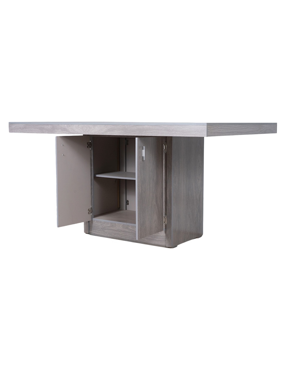 Comedor sacramento kessa para 6 personas de mdf melamina