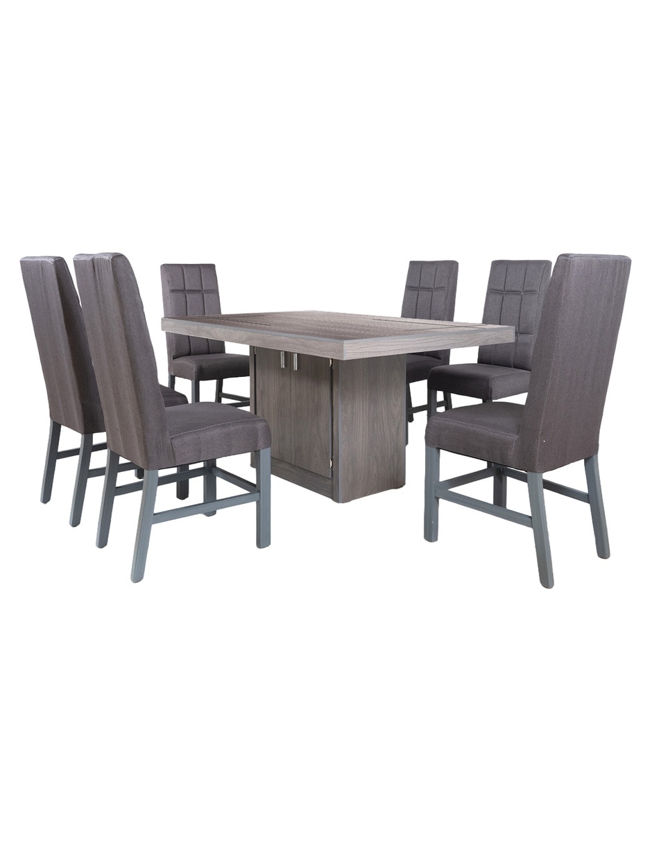 Comedor Sacramento para 6 personas de MDF melamina