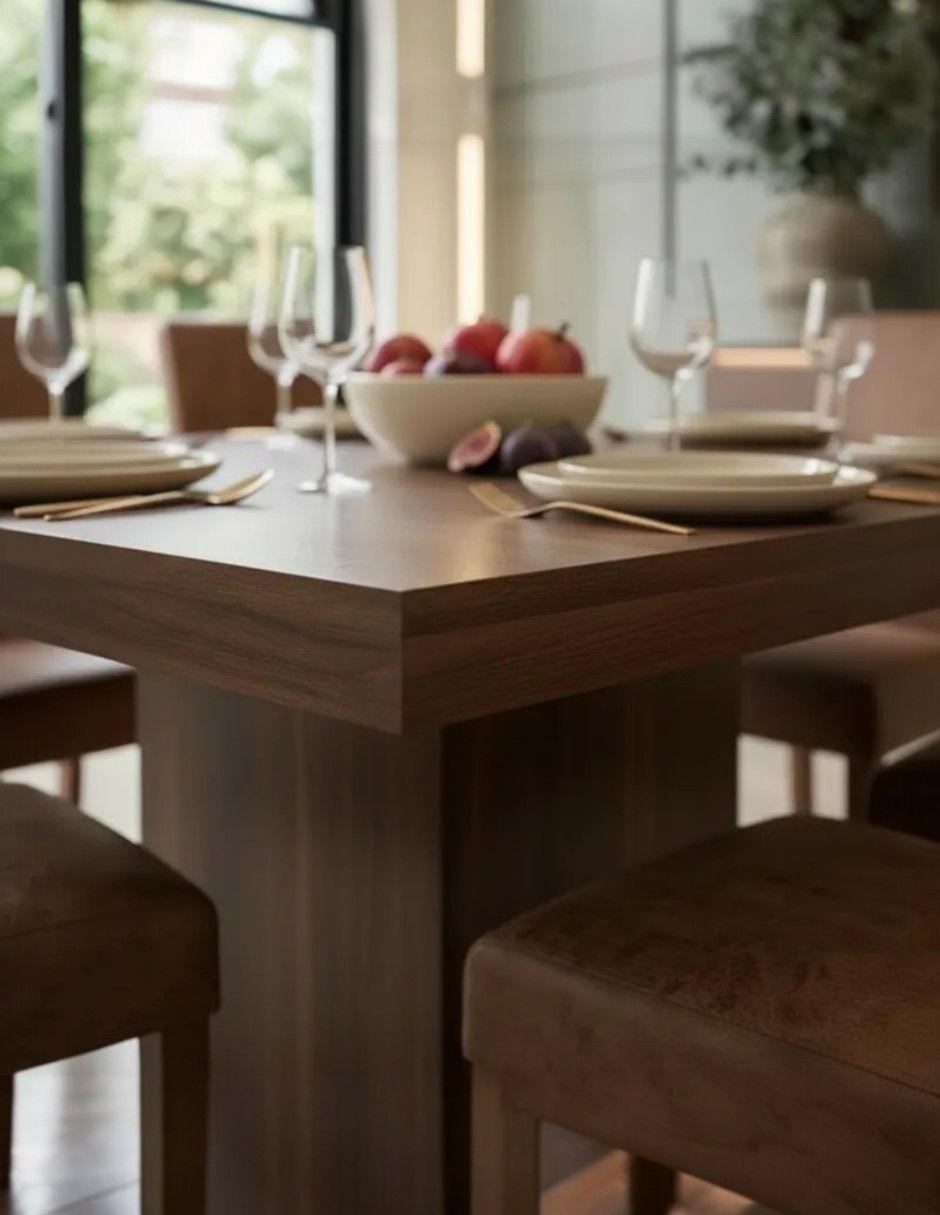 Comedor para 6 personas de madera 9