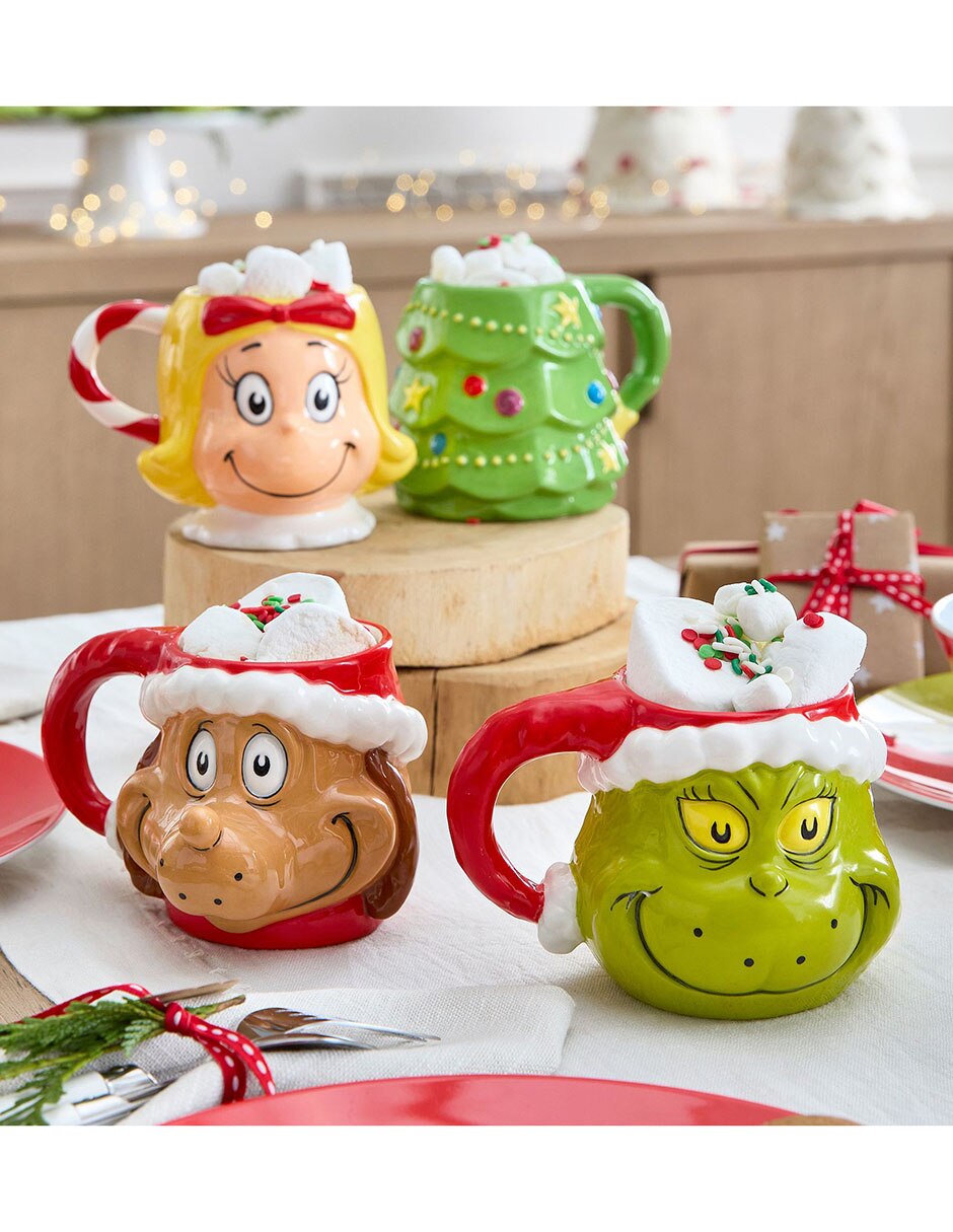 Set de tazas de colección Grinch The Grinch 4 piezas