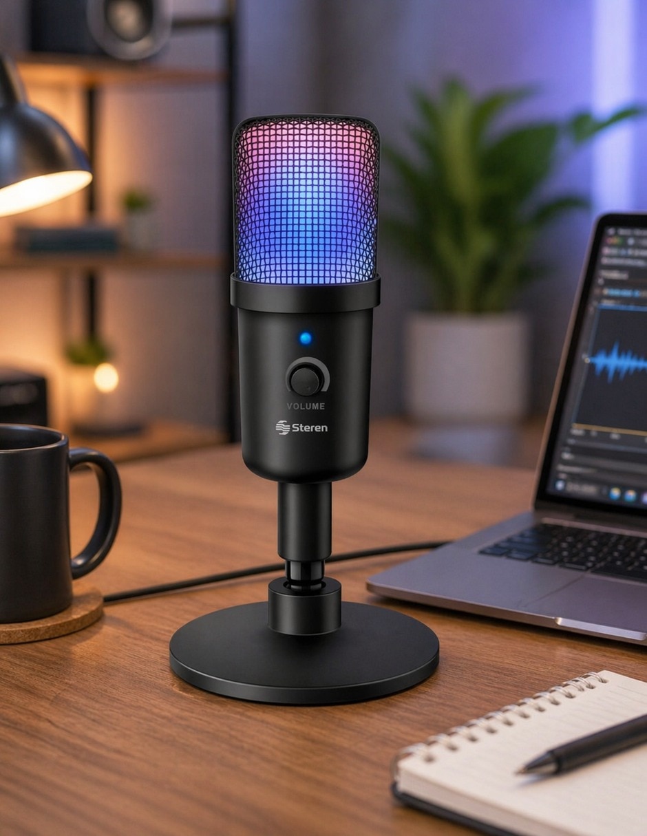 Micrófono Steren MIC-560 alámbrica