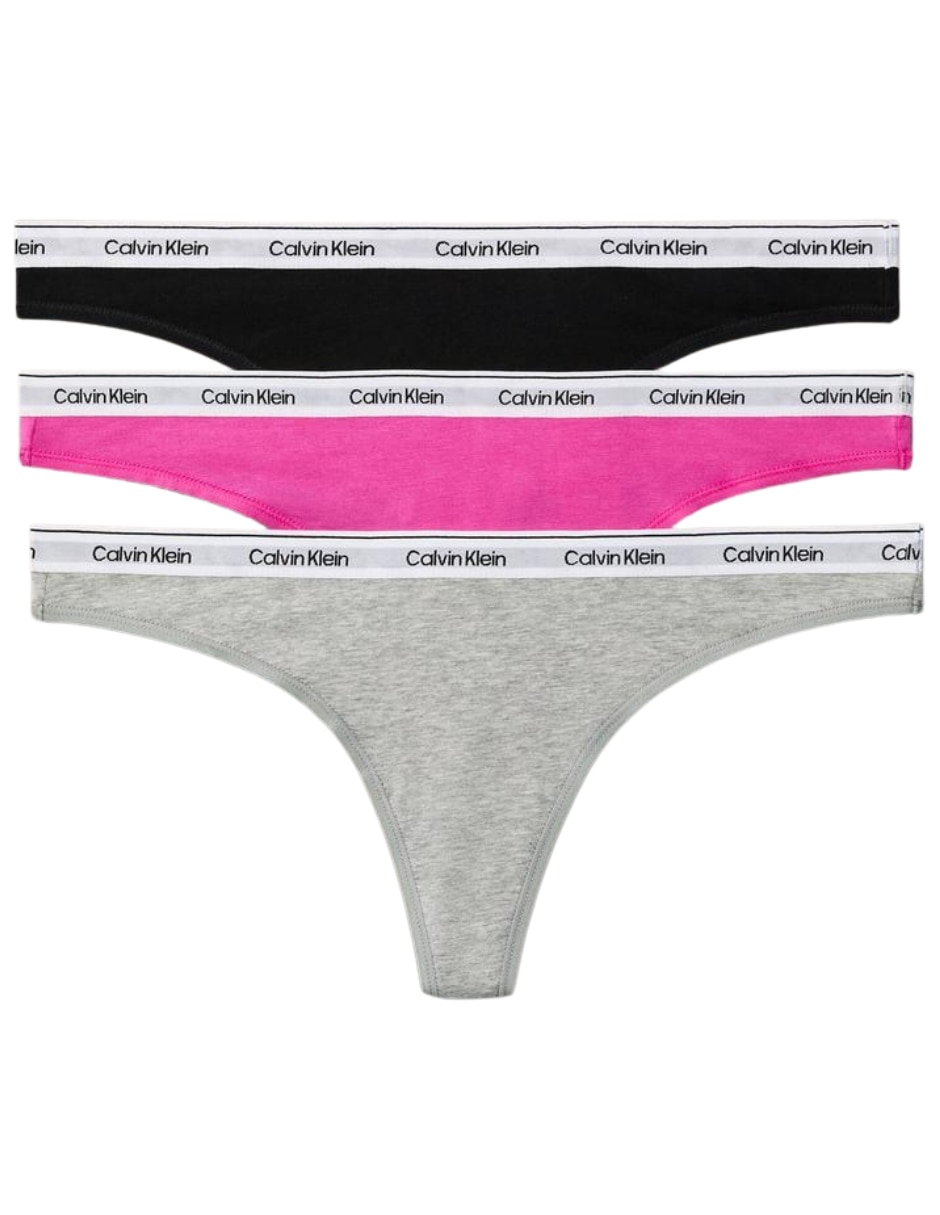 Set tanga de algodón y elastano para mujer Set tanga de algodón y elastano para mujer