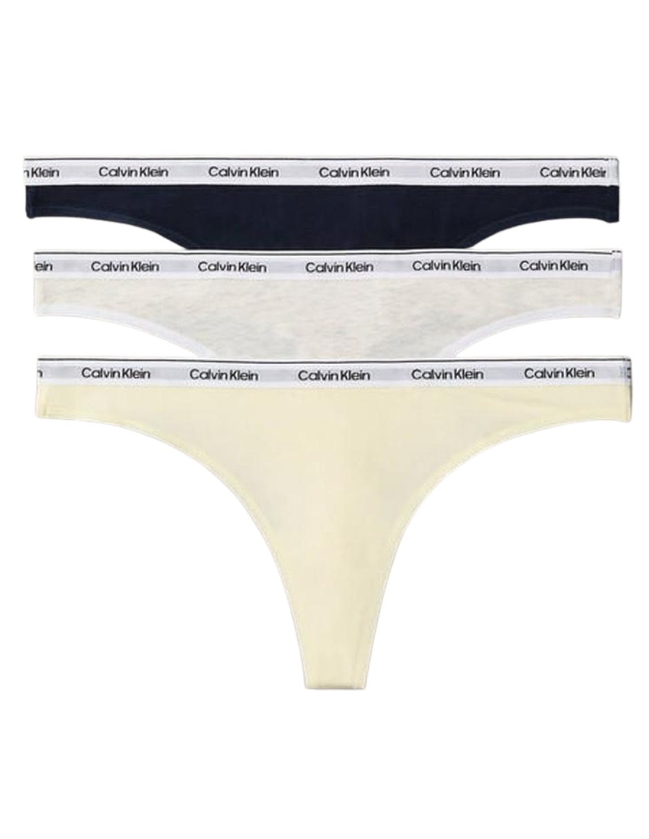 Set tanga de algodón y elastano para mujer Set tanga de algodón y elastano para mujer