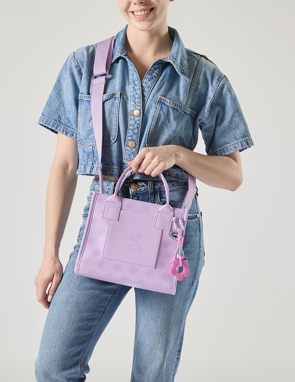 Bolsa tote W Capsule colección Disney Stitch para mujer