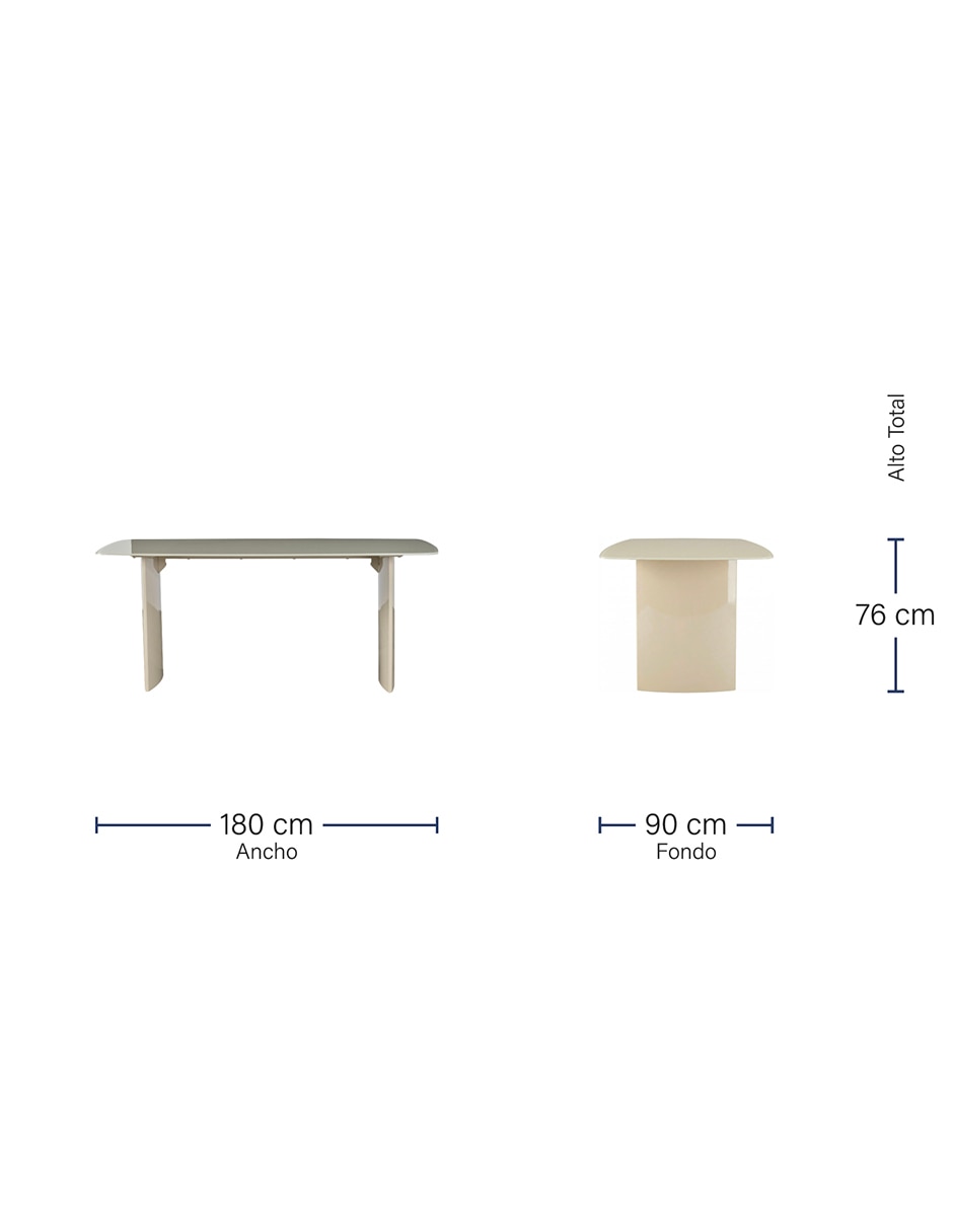 Mesa de comedor armable Cali 5