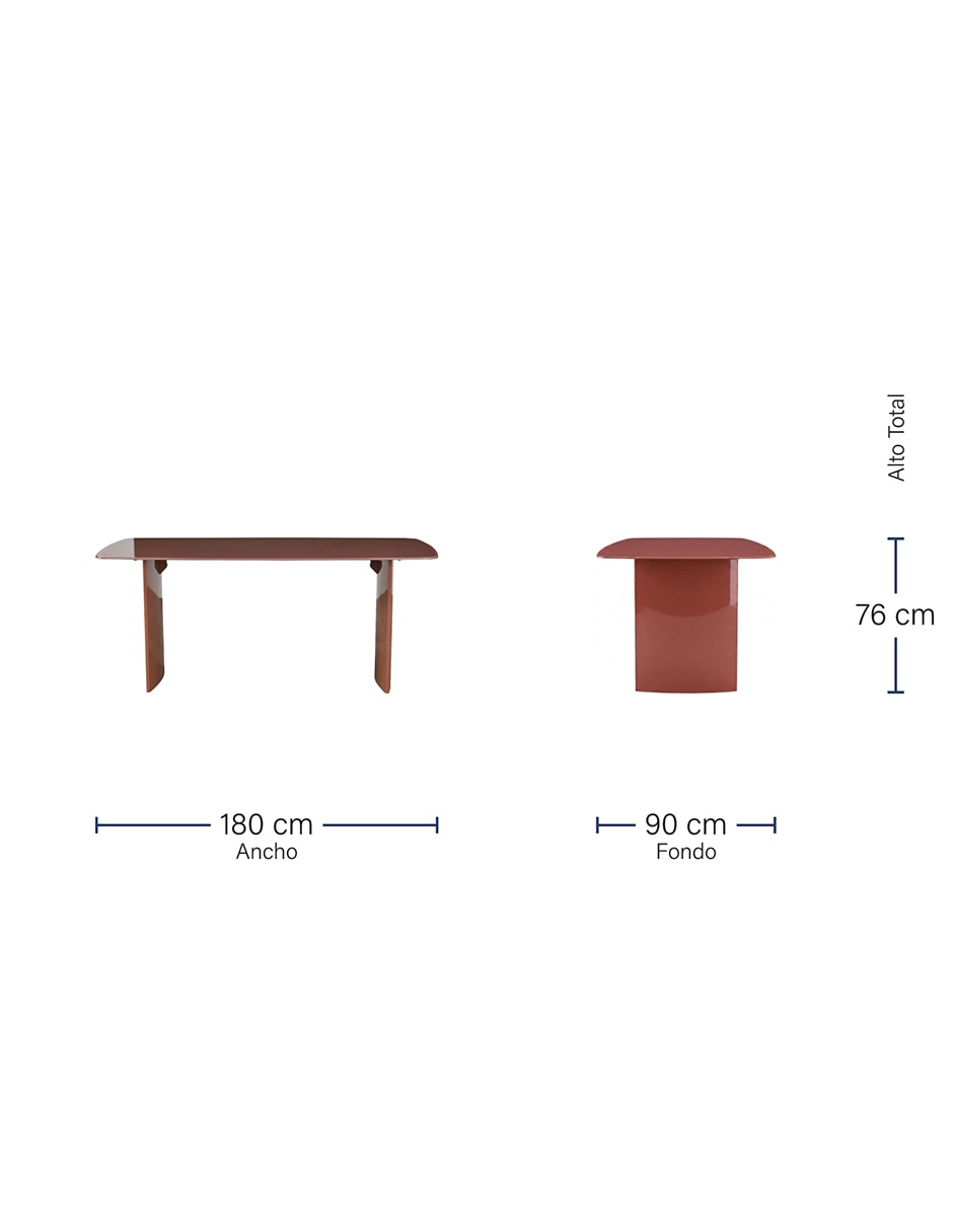 Mesa de comedor extensible Cali 5