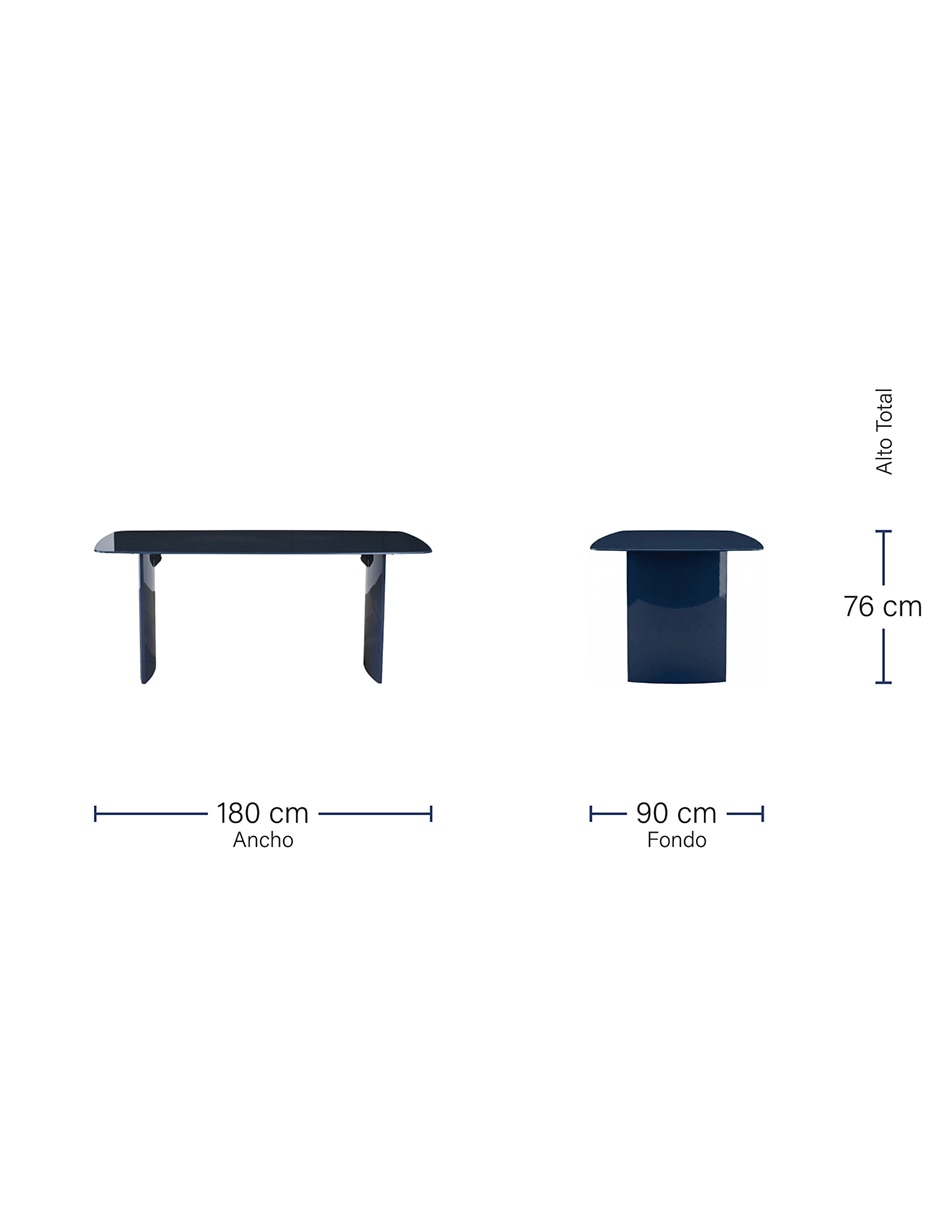 Mesa de comedor extensible Cali 2