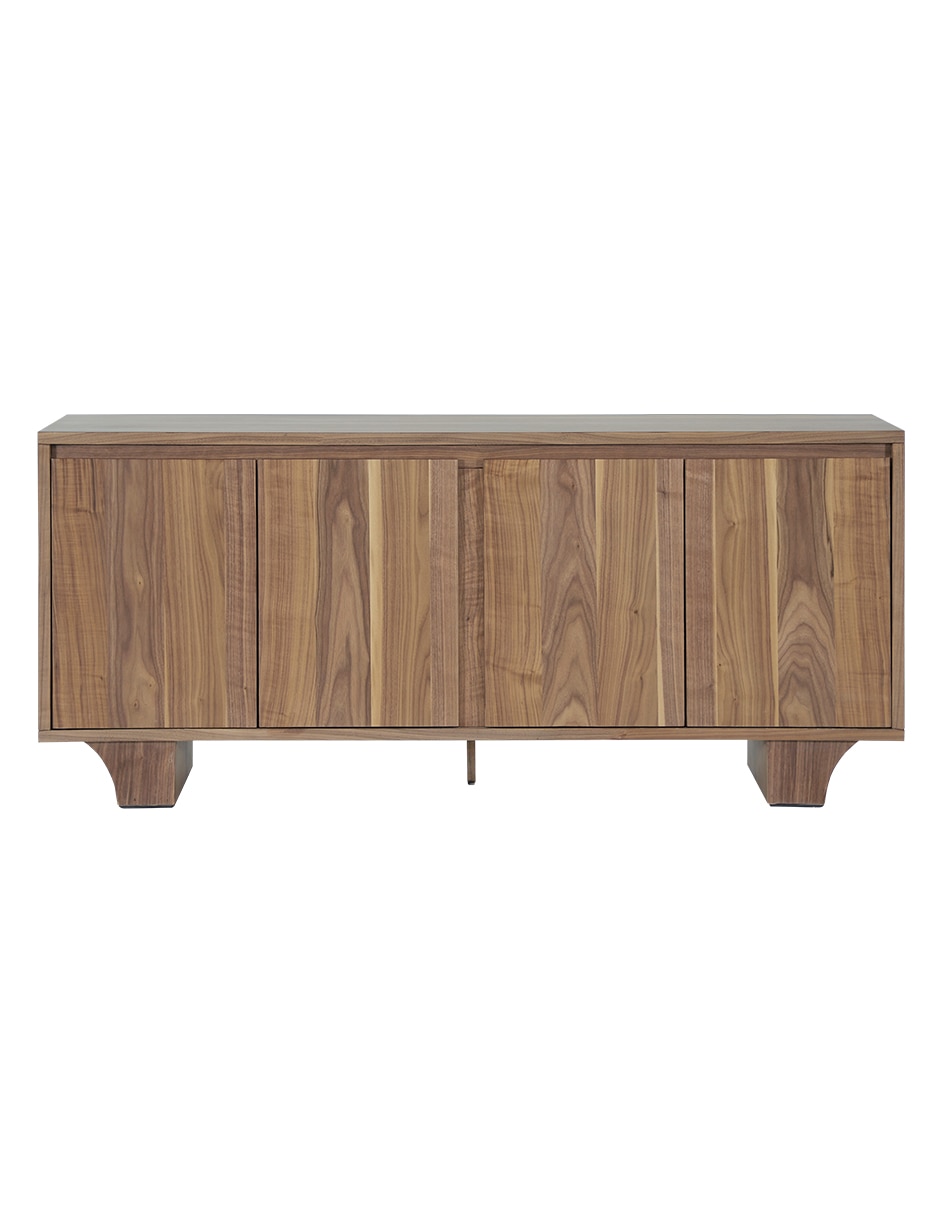 Bufetero de chapa madera