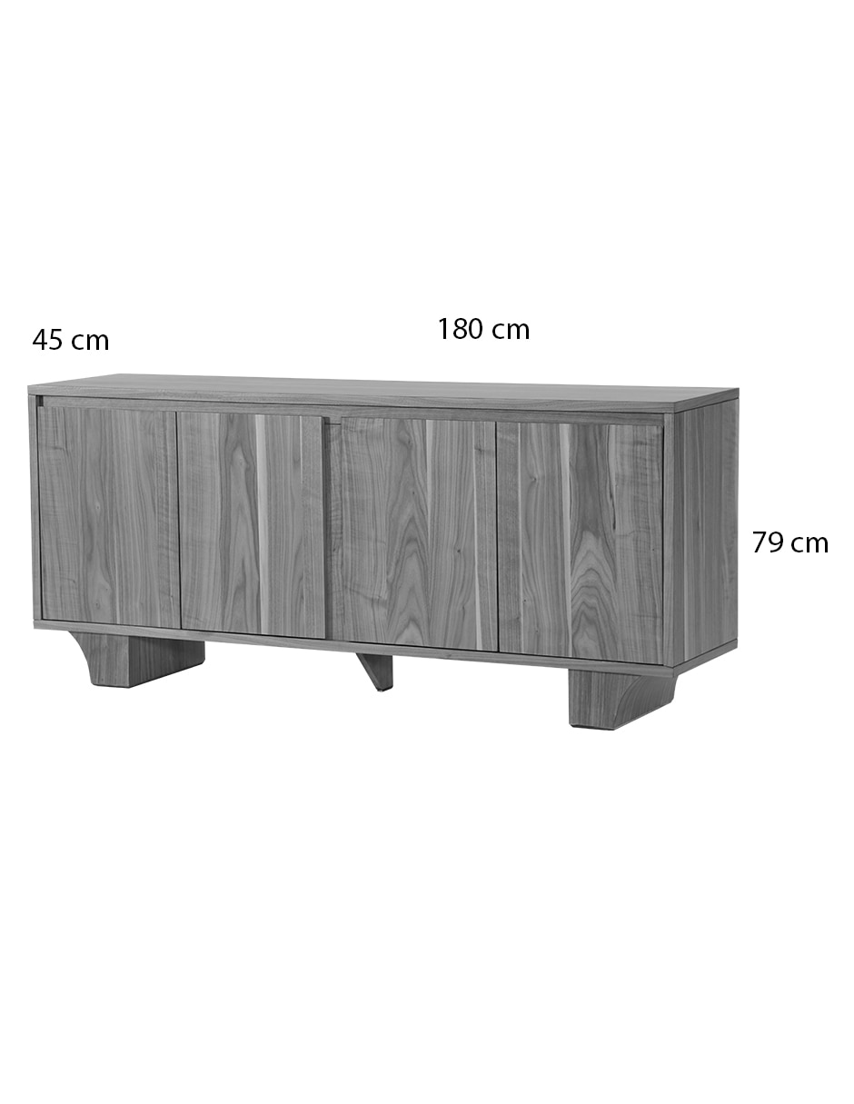 Bufetero de chapa madera 10