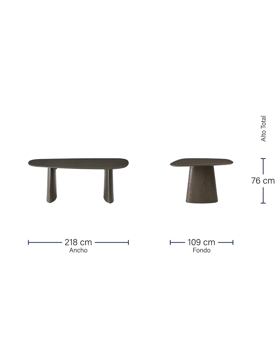 Mesa extensible Mar de Plata de MDF 2