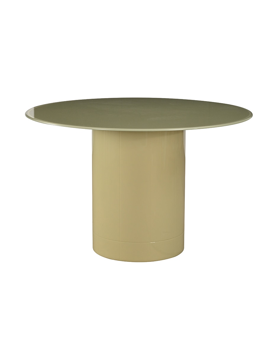Mesa extensible Cartagena de vidrio 1