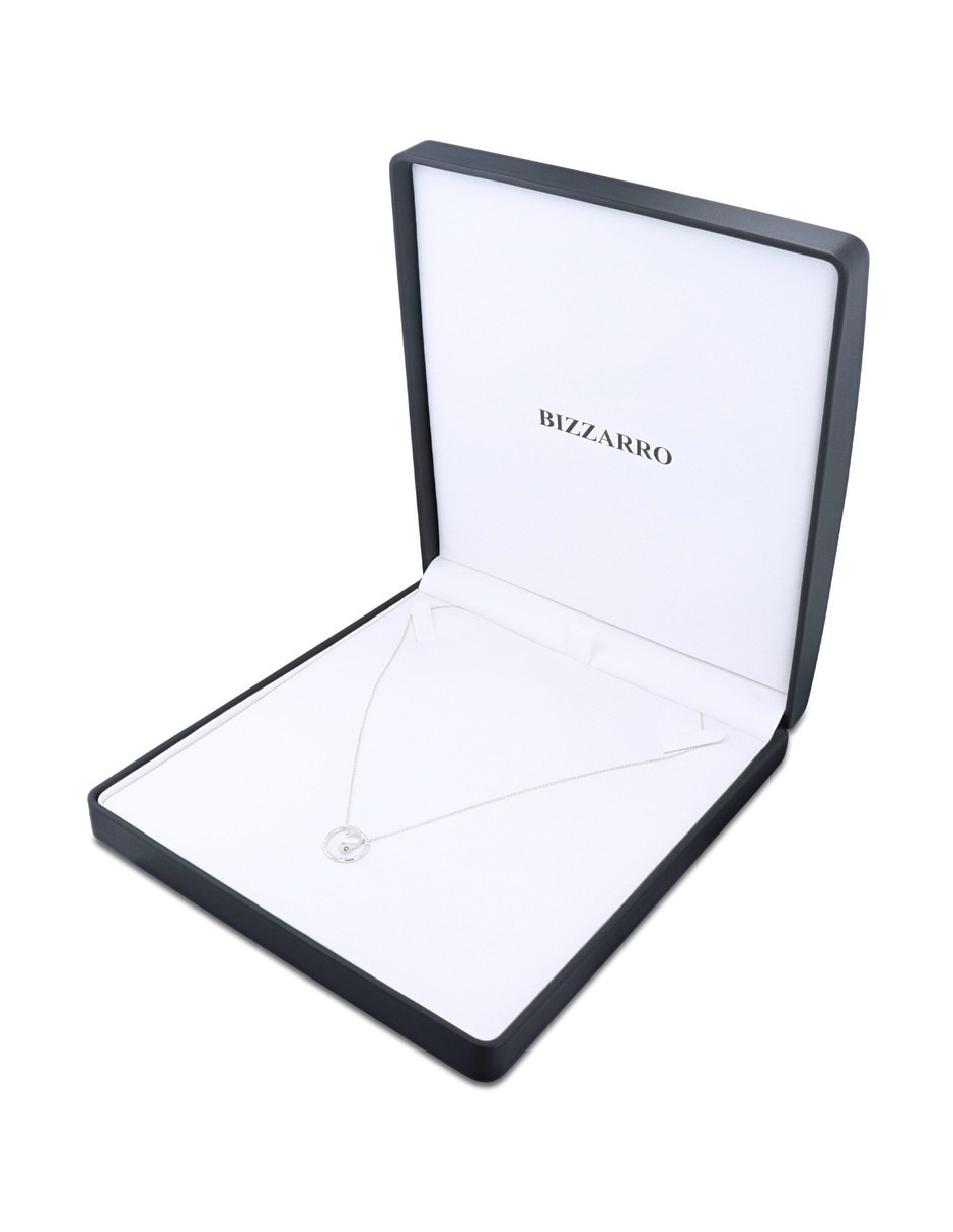 Gargantilla de serpiente de oro blanco 14 K 5