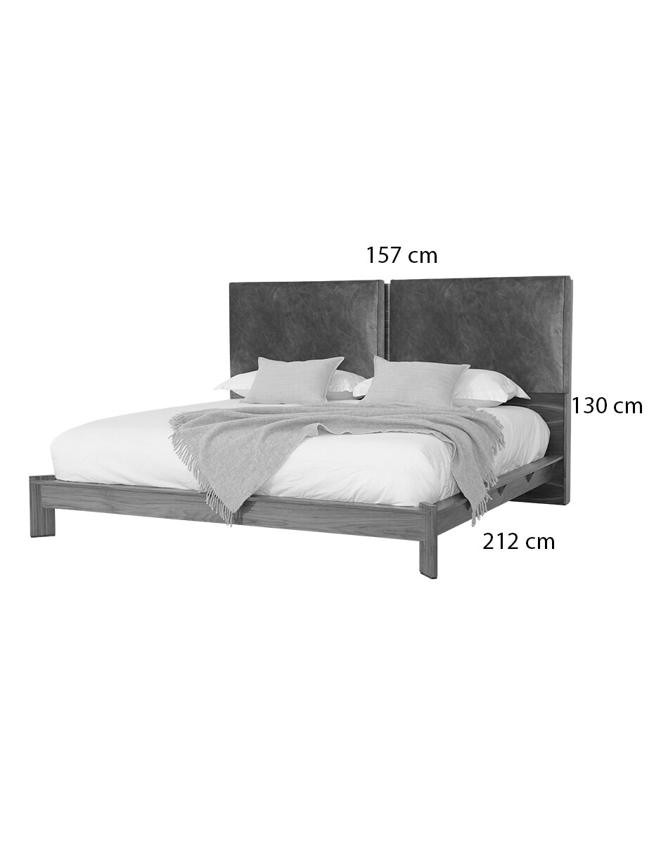 Cama MERIDA de Chapa madera 7