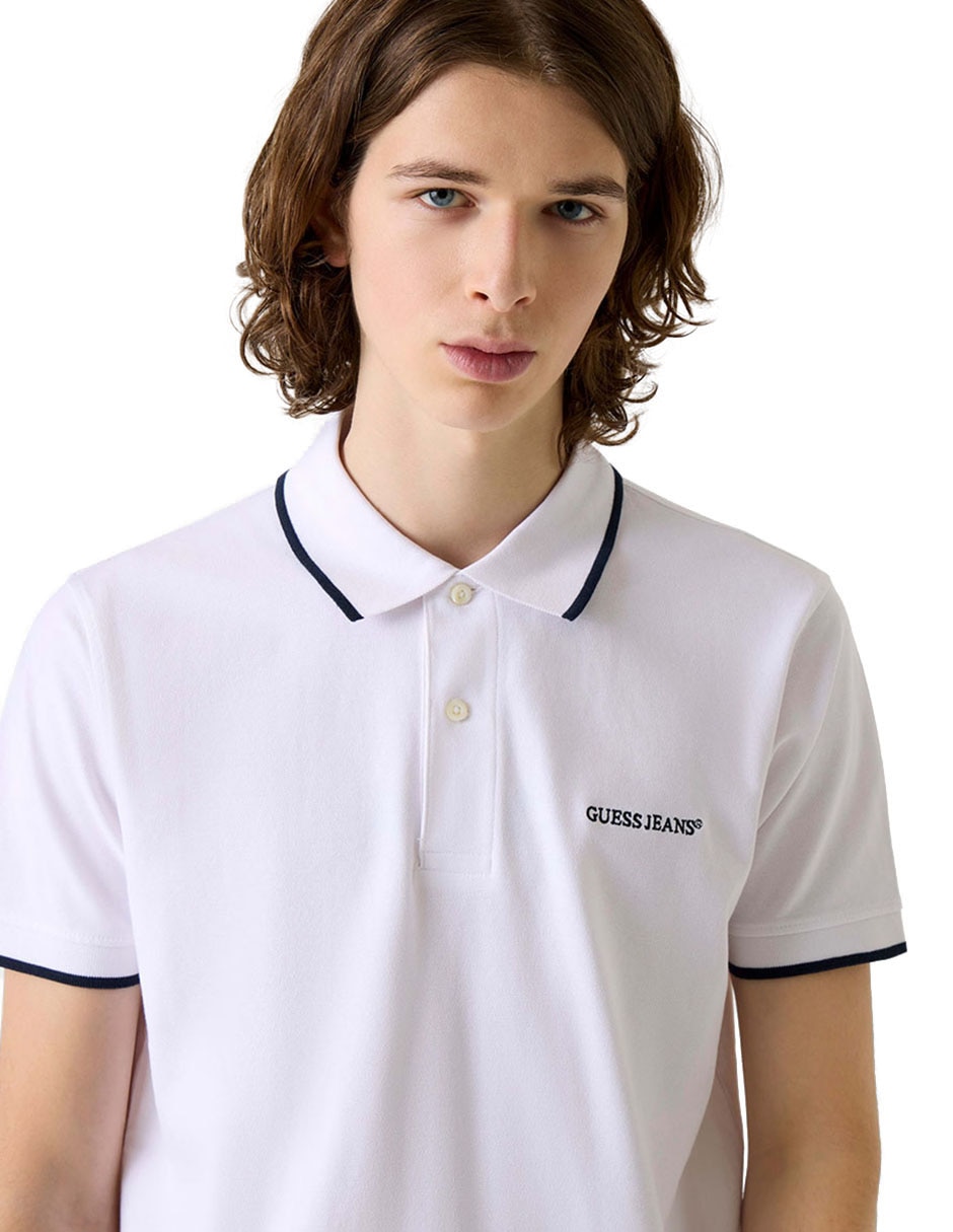 Playera tipo polo guess jans para hombre 4