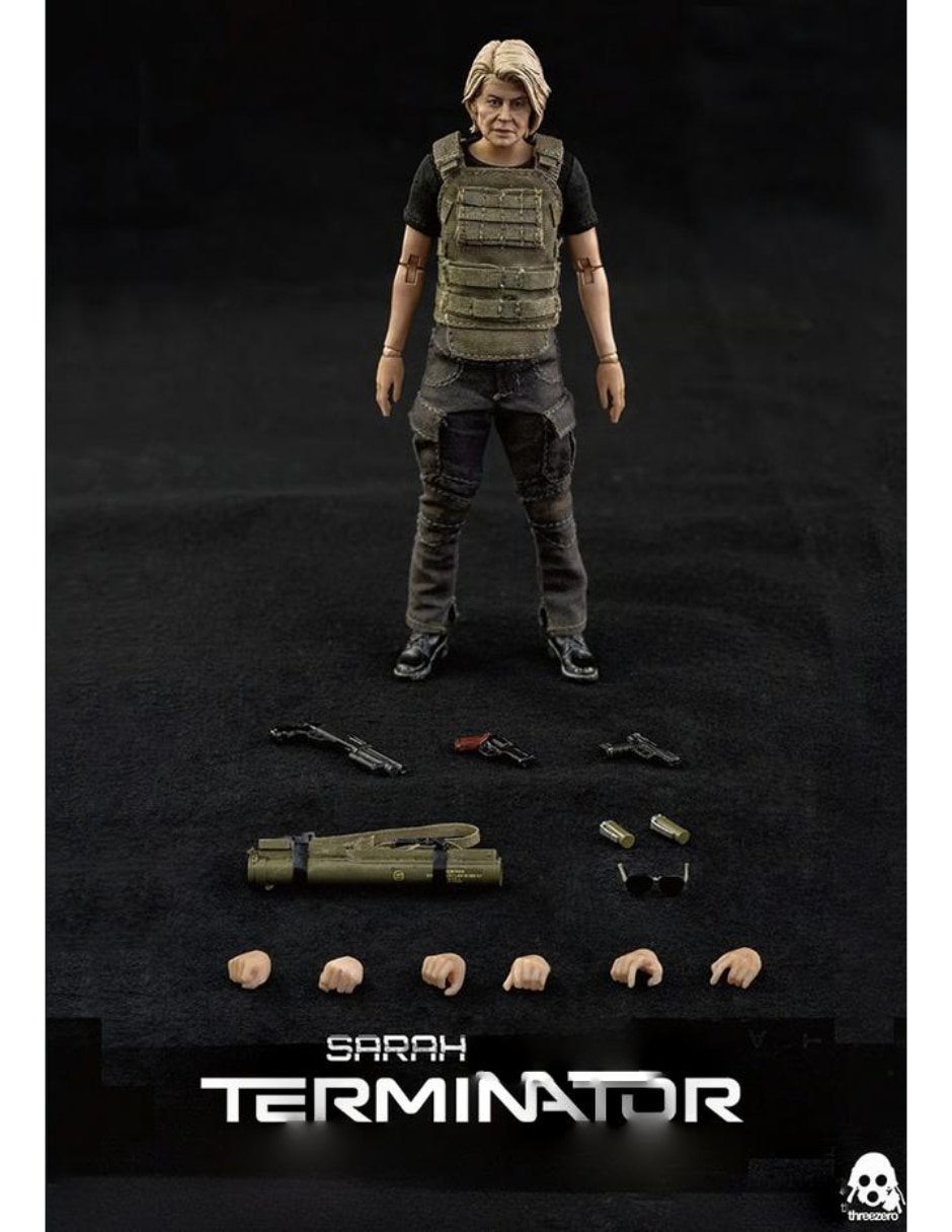 Figura de colección articulada Terminator Sara Ryder Threezero