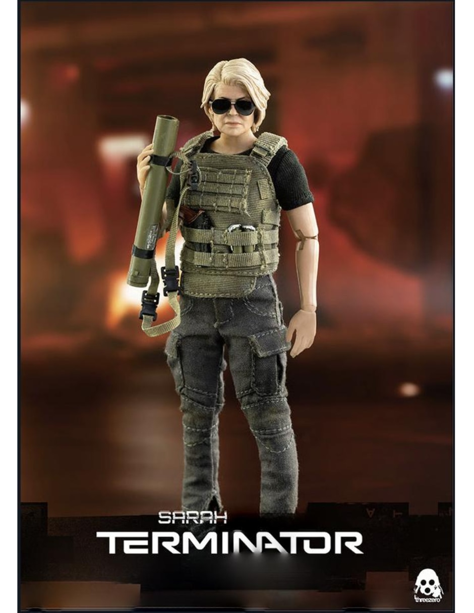 Figura de colección articulada Terminator Sara Ryder Threezero