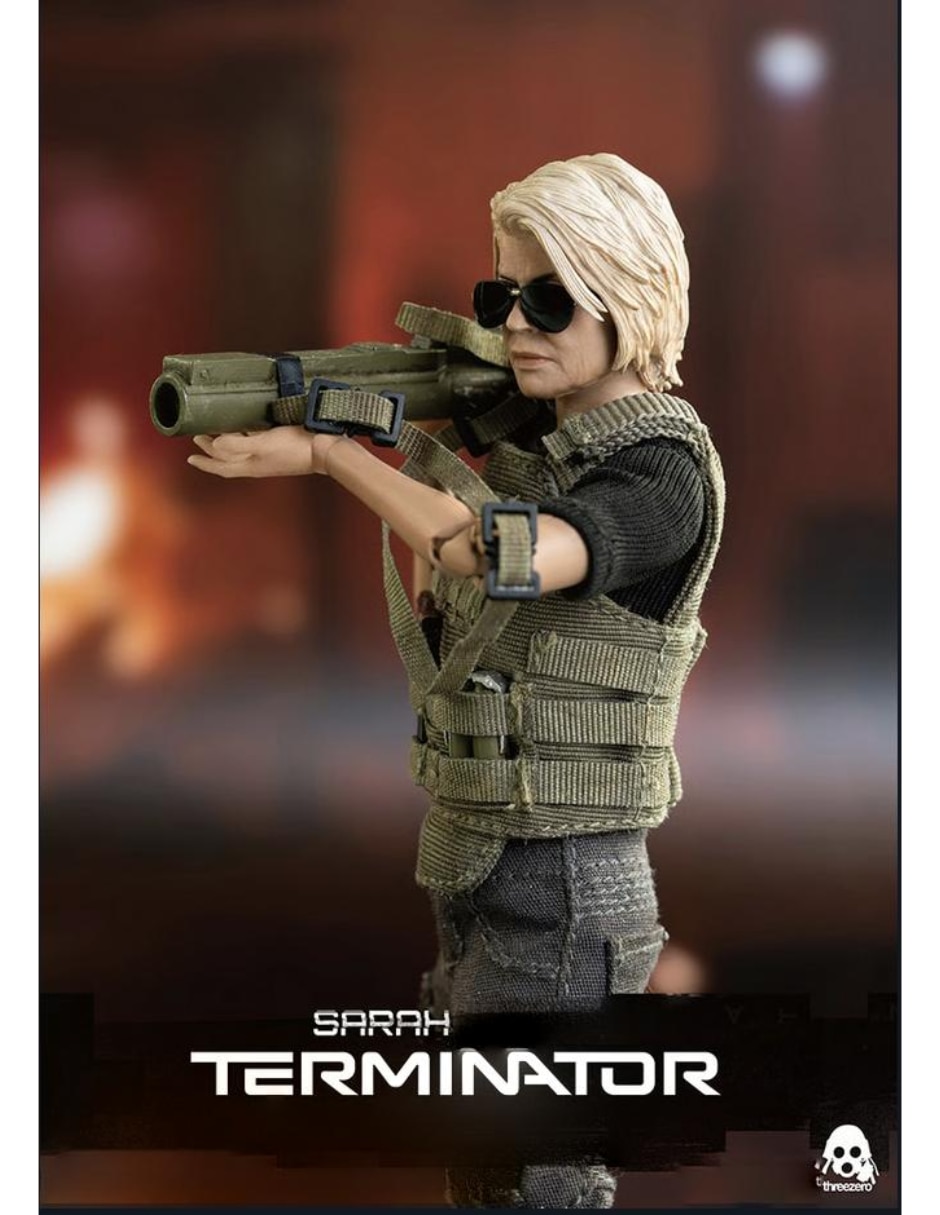 Figura de colección articulada Terminator Sara Ryder Threezero