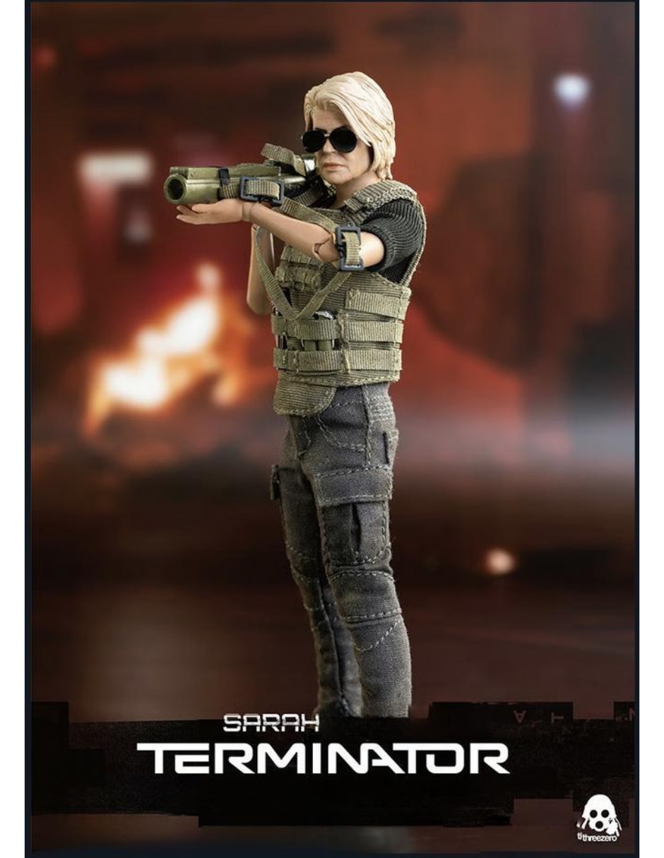Figura de colección articulada Terminator Sara Ryder Threezero