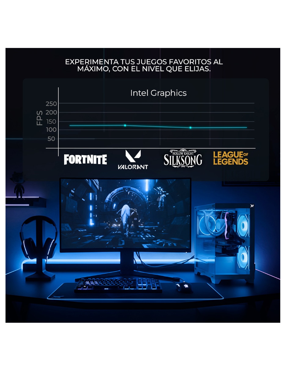 Computadora gamer xtpci516gbhd630msg 23.8 pulgadas full hd intel core i5 intel uhd 630 16 gb ram 500 gb SSD 3