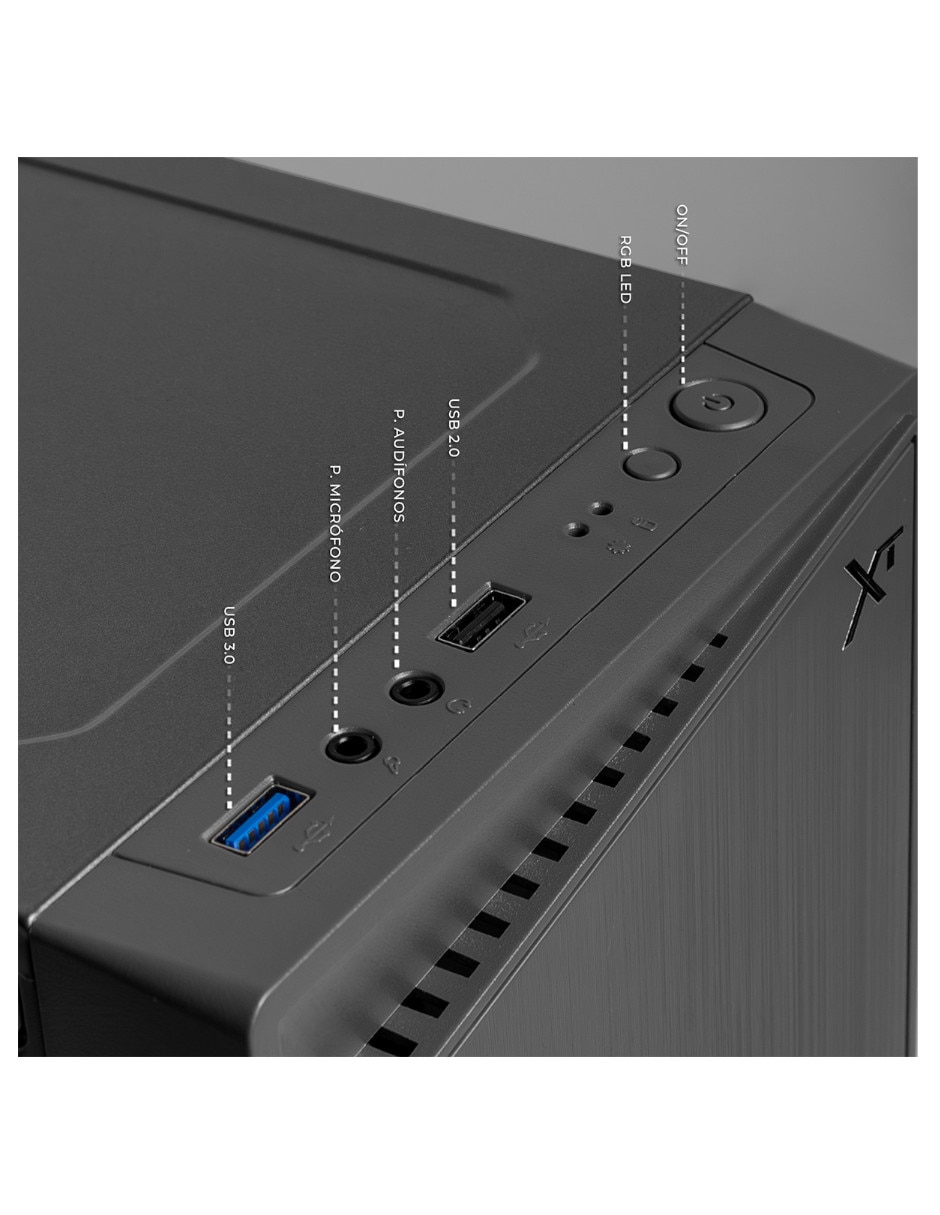 Computadora gamer xtpci516gbhd630msg 23.8 pulgadas full hd intel core i5 intel uhd 630 16 gb ram 500 gb SSD 6