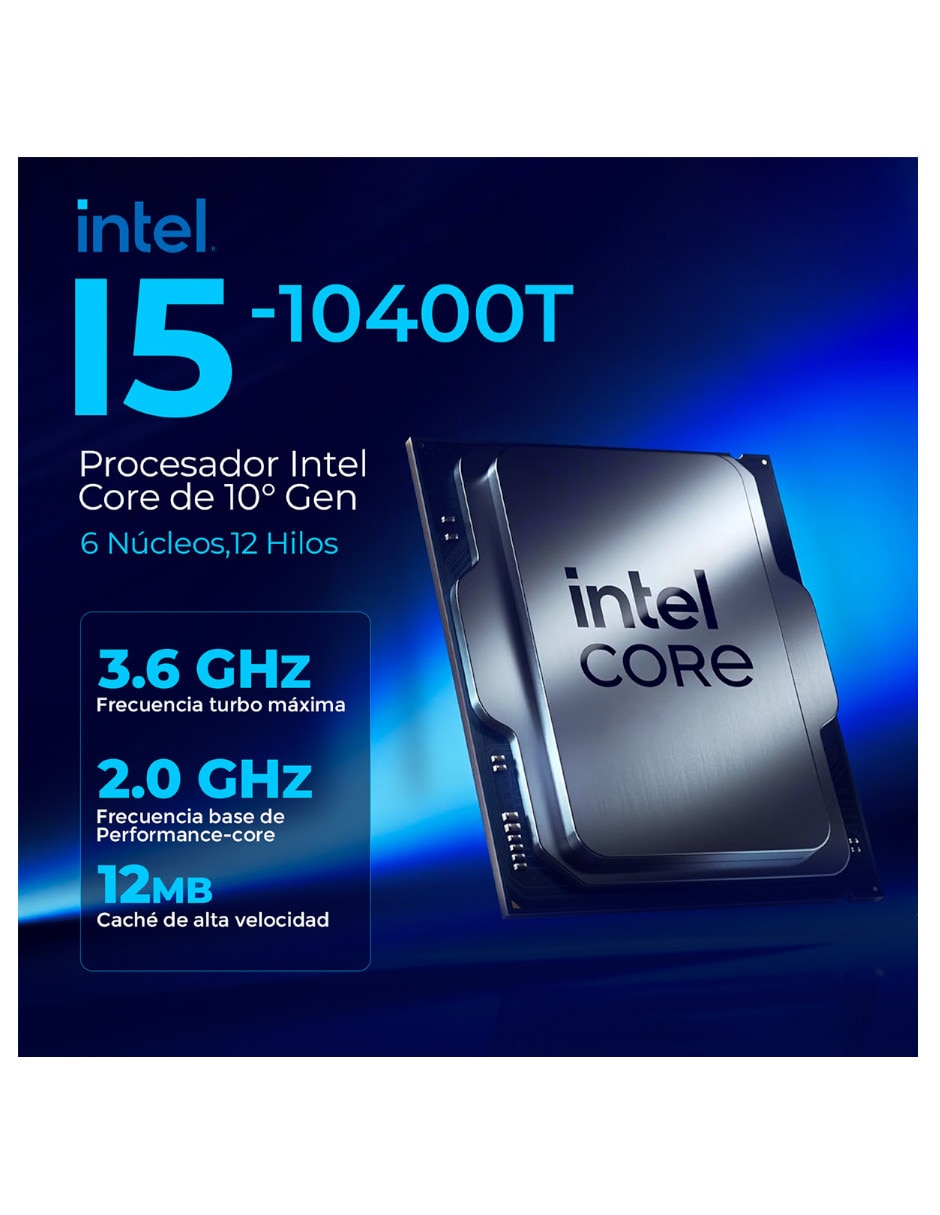 Computadora gamer xtpci516gbhd630msg 23.8 pulgadas full hd intel core i5 intel uhd 630 16 gb ram 500 gb SSD 8