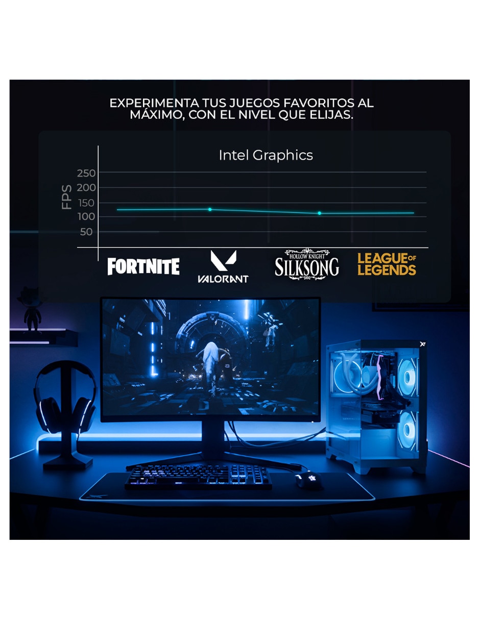Computadora gamer xtpci516gbhd630sb Intel Core i5 Intel UHD 630 16 GB RAM 500 GB SSD 3