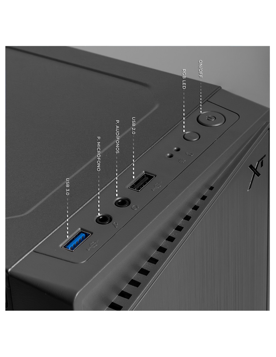 Computadora gamer XTPCI516GBHD630SG Intel core i5 Intel uhd 630 16 GB RAM 500 GB SSD 9