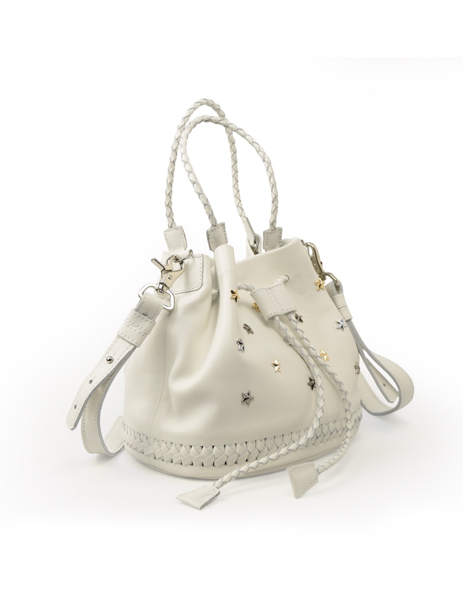 Bolsa bucket uthentic de piel mujer