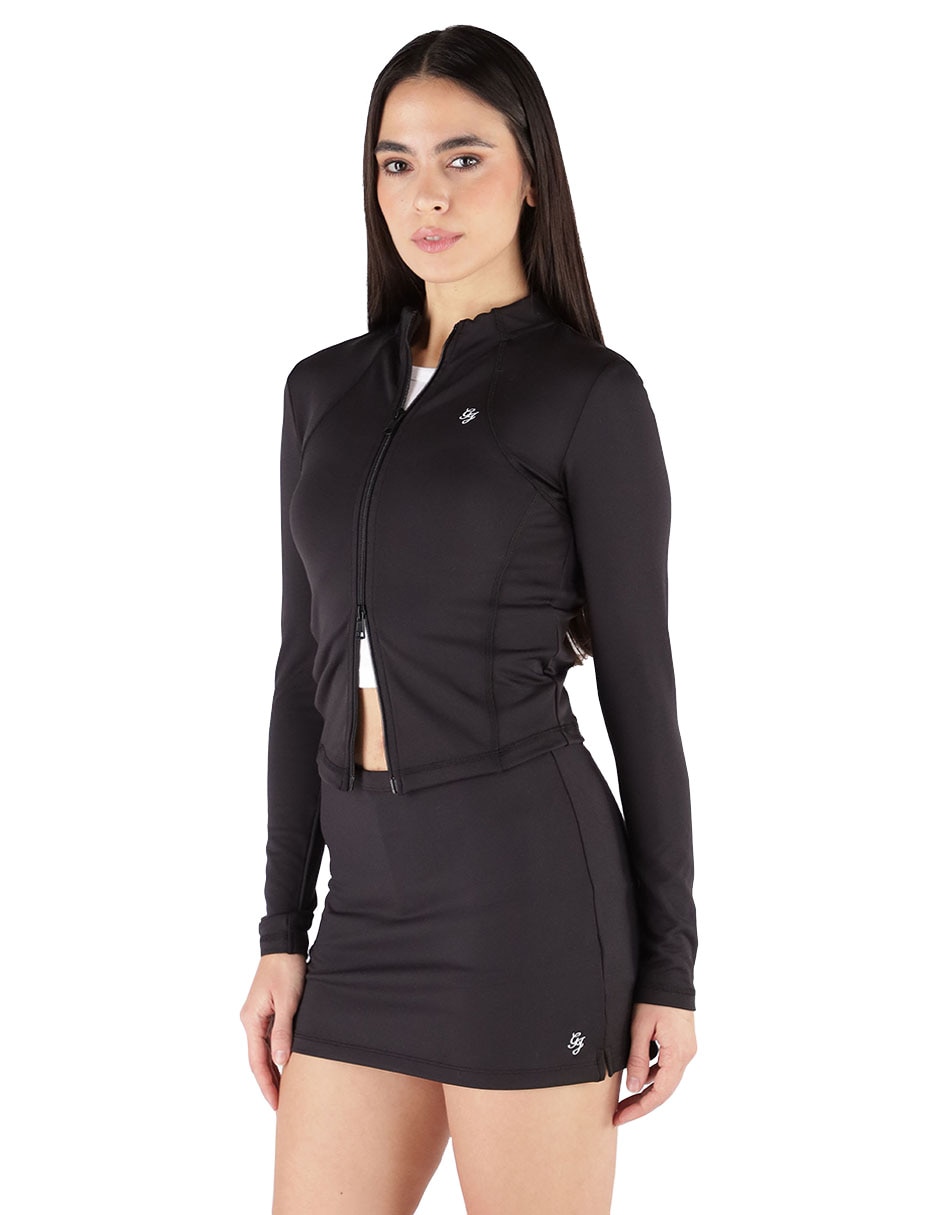 Chamarra rompevientos guess jeansimpermeable para mujer