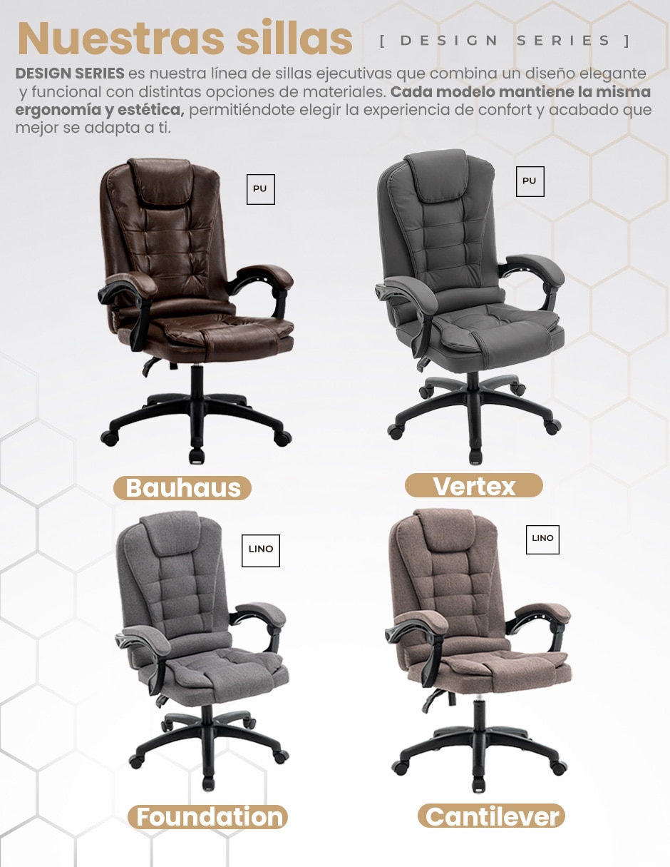 Silla de escritorio bauhaus beckon
