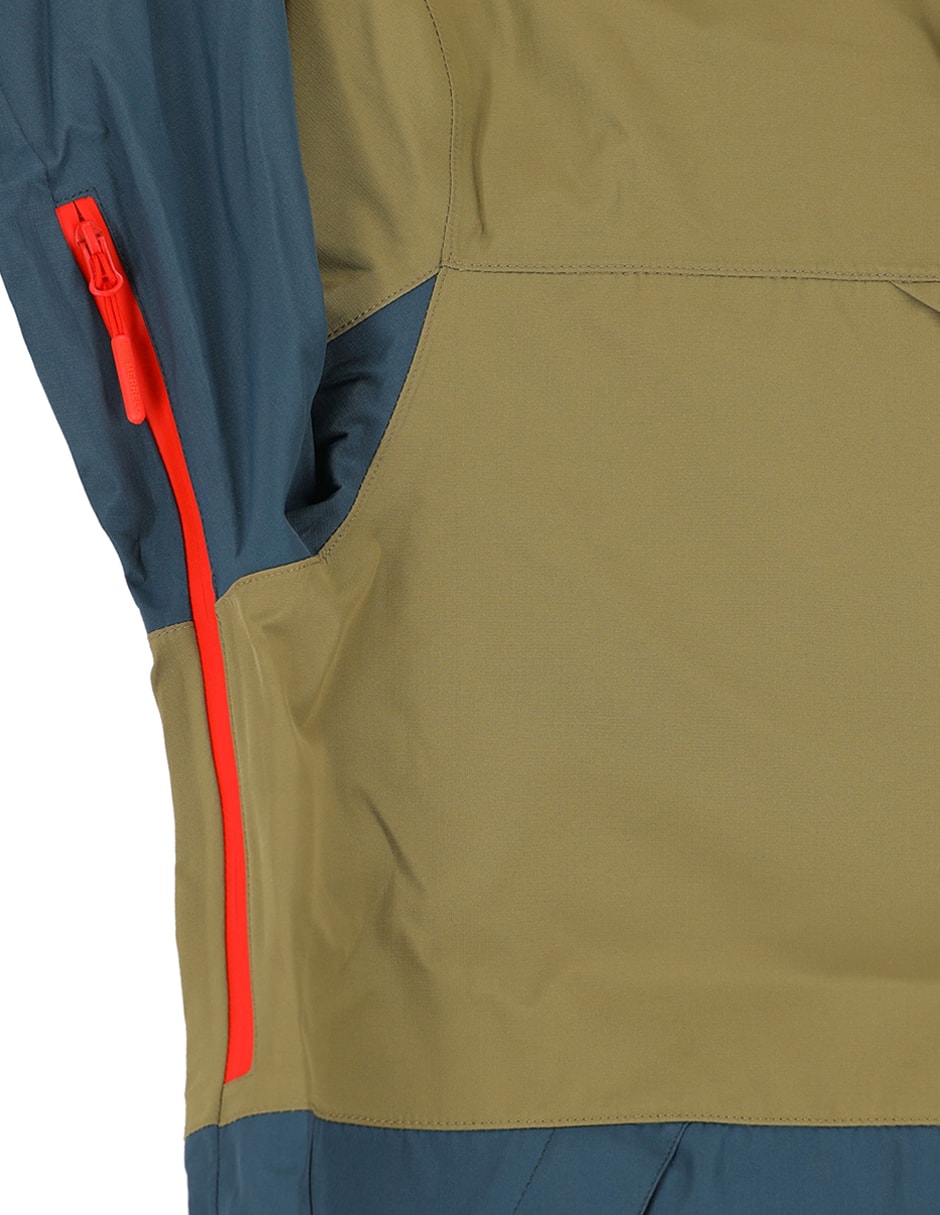 Chamarra impermeable para hiking Merrell Tauranga para hombre