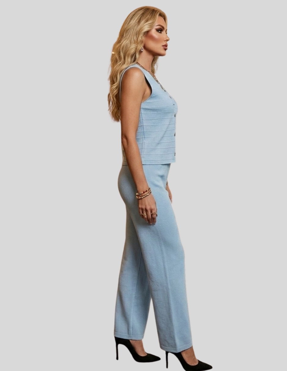 Formal conjunto mujer 2 piezas elegante para mujer 5