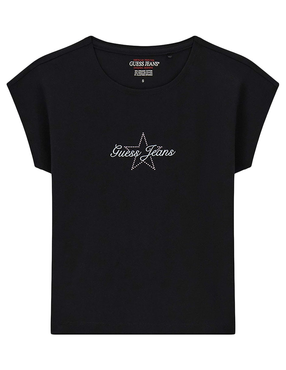 Playera manga corta star baby cuello redondo para mujer Playera manga corta star baby cuello redondo para mujer