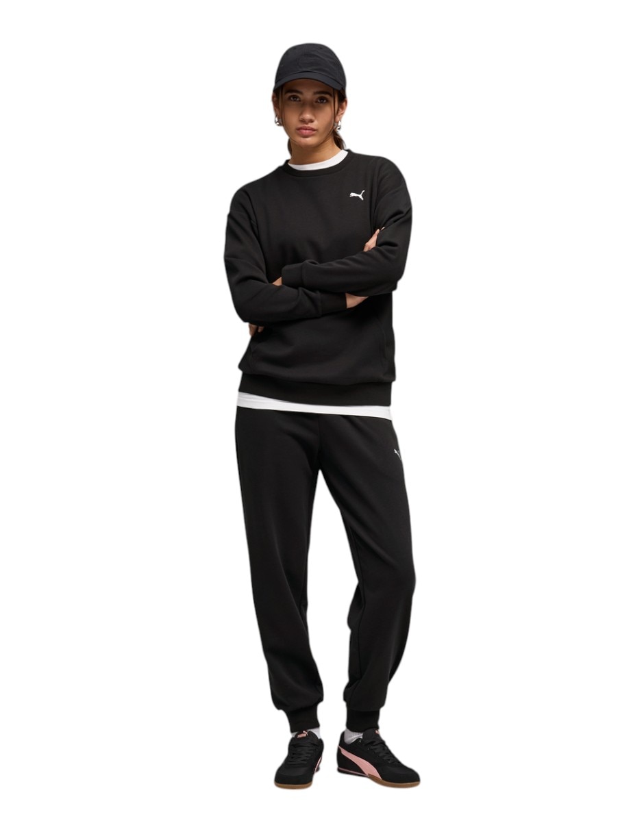 Conjunto deportivo regular con elástico para mujer