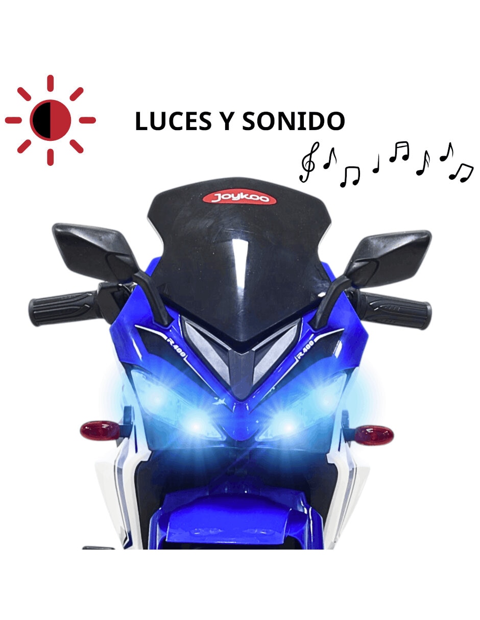 Moto montable recargable unisex 2