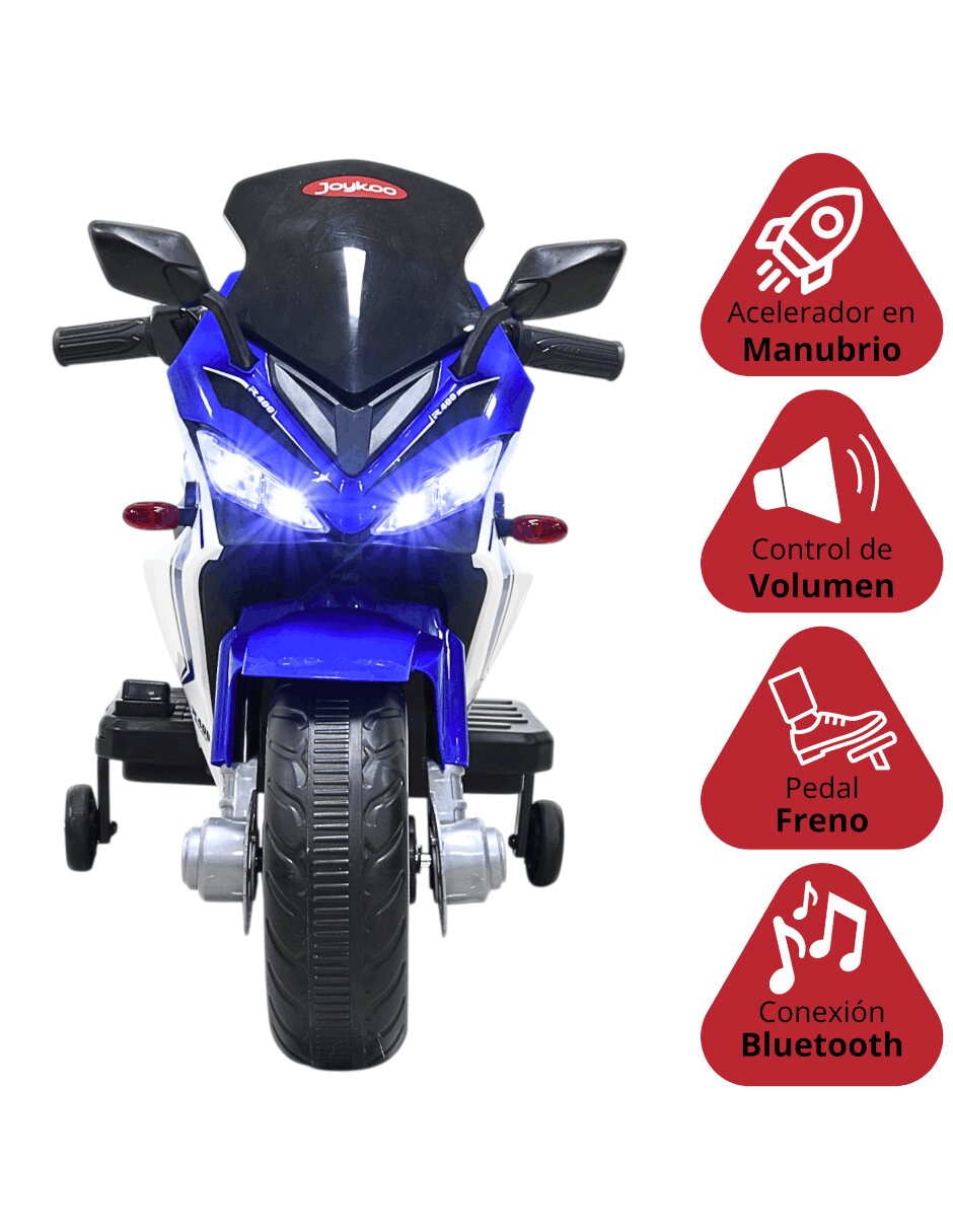 Moto montable recargable unisex 3