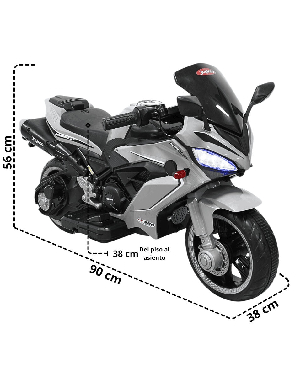 Moto montable Joykoo recargable unisex
