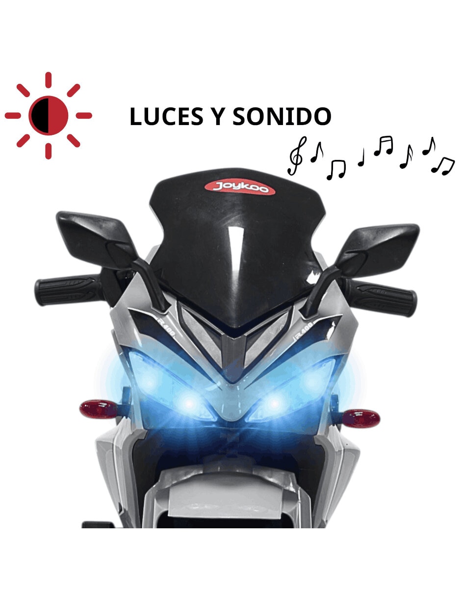 Moto montable Joykoo recargable unisex