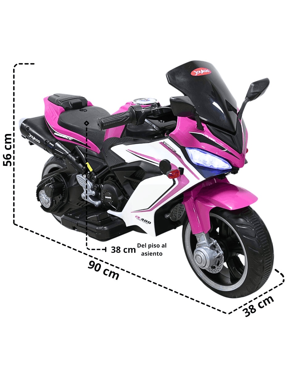 Moto montable recargable unisex 2