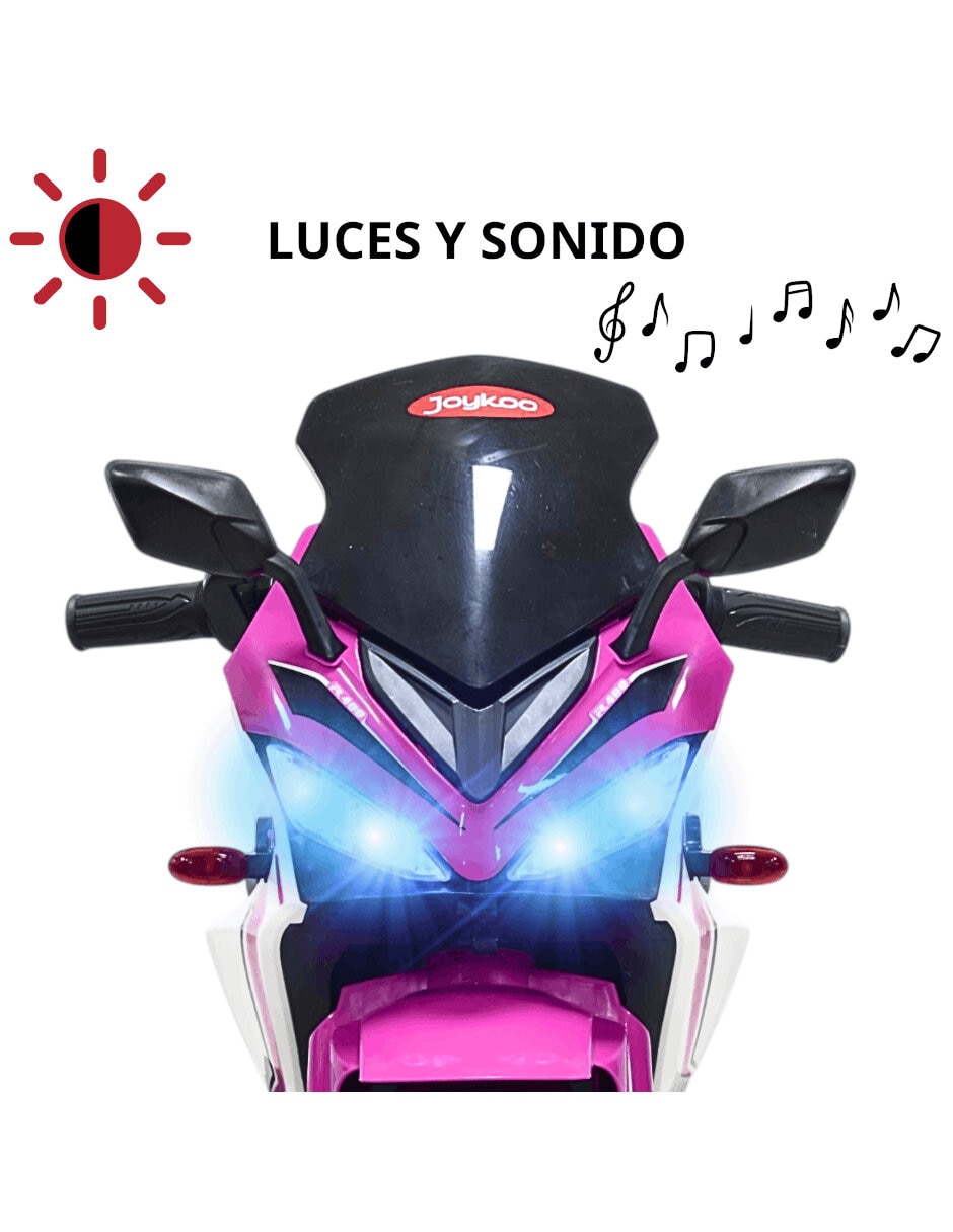 Moto montable recargable unisex 3