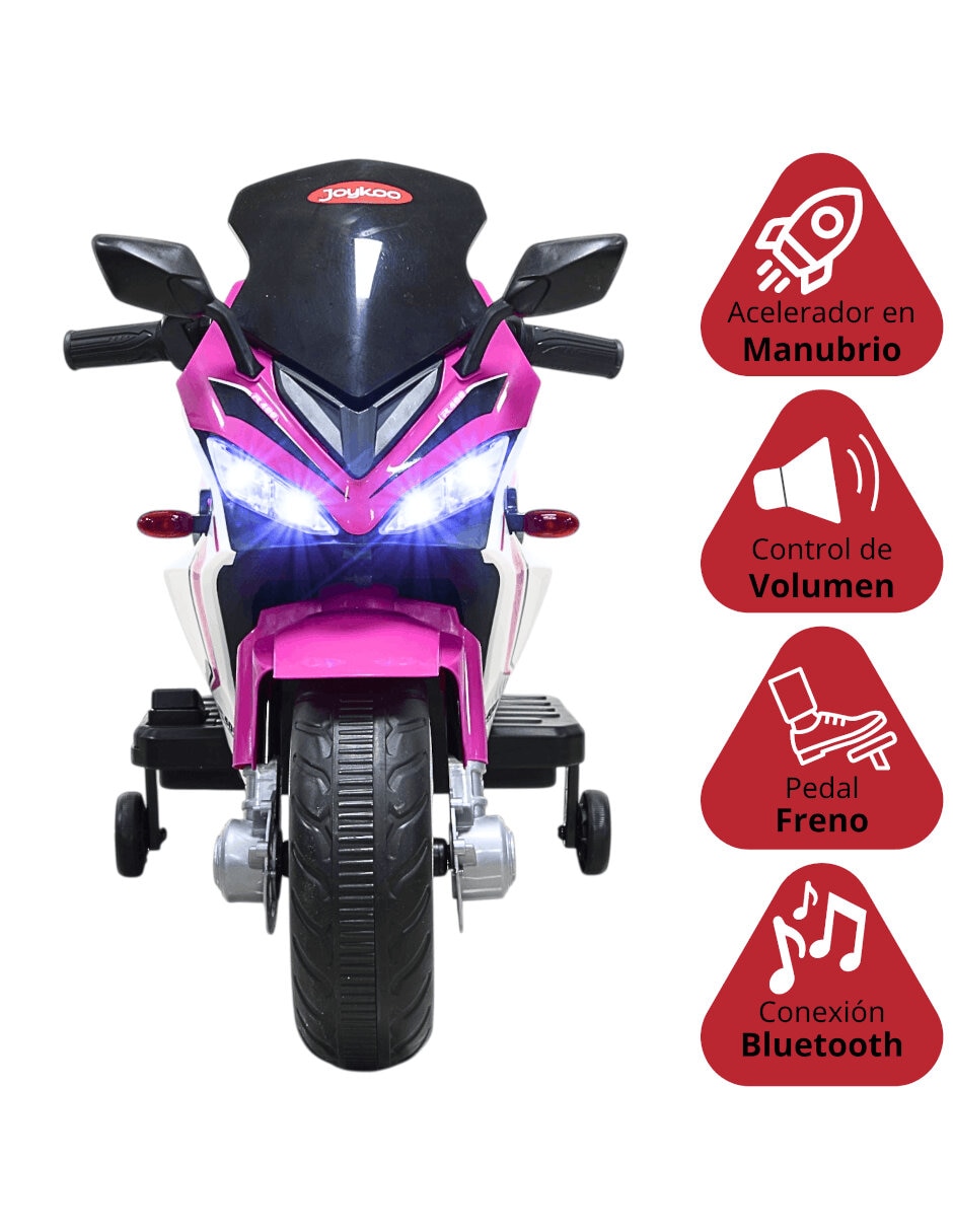 Moto montable recargable unisex 5