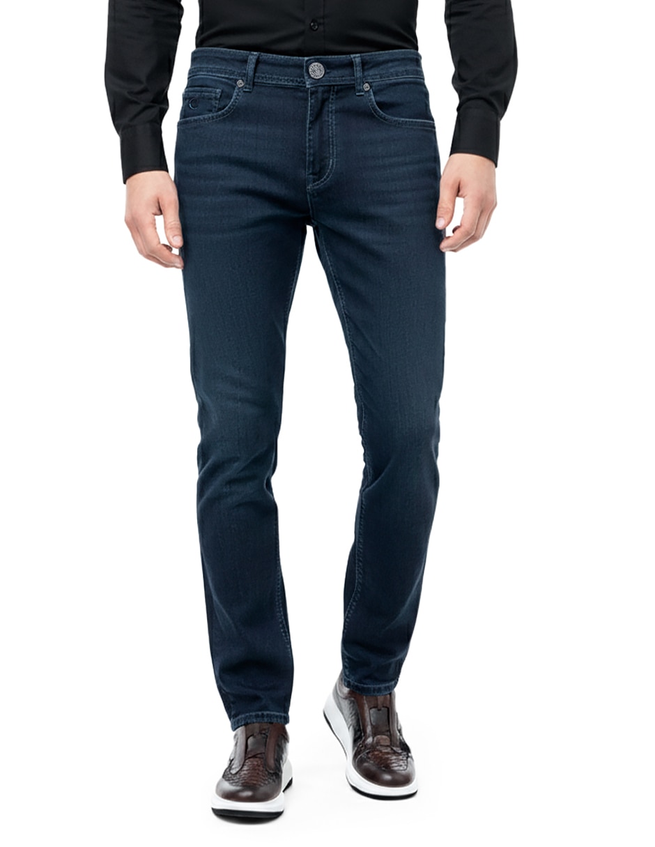 Jeans recto (I933) deslavado para hombre