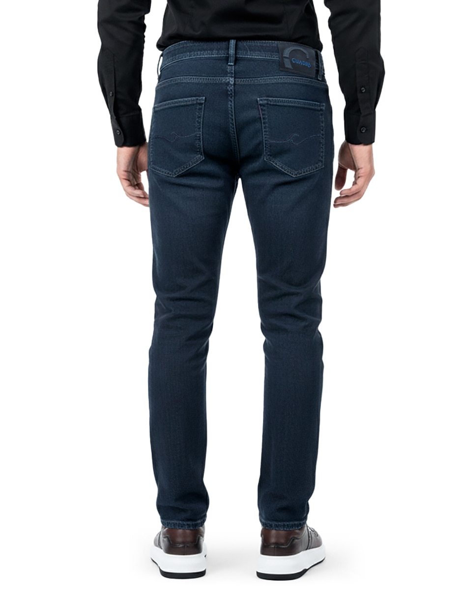 Jeans recto Cuadra (I933) deslavado para hombre