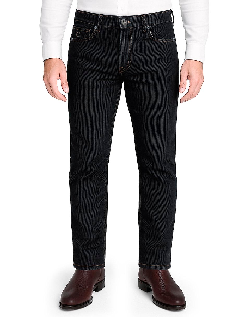 Jeans recto (I933) lavado obscuro para hombre