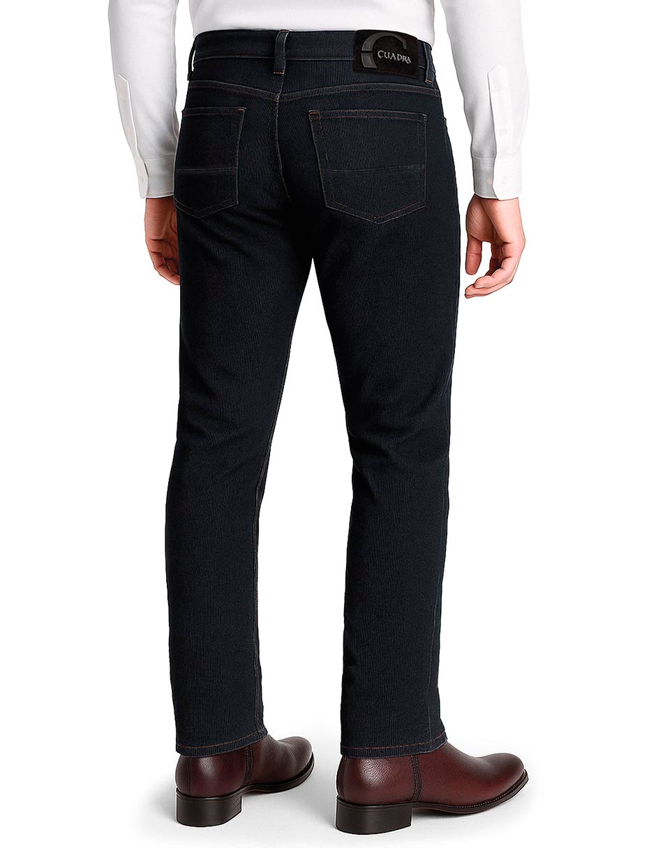 Jeans recto Cuadra (I933) lavado obscuro para hombre