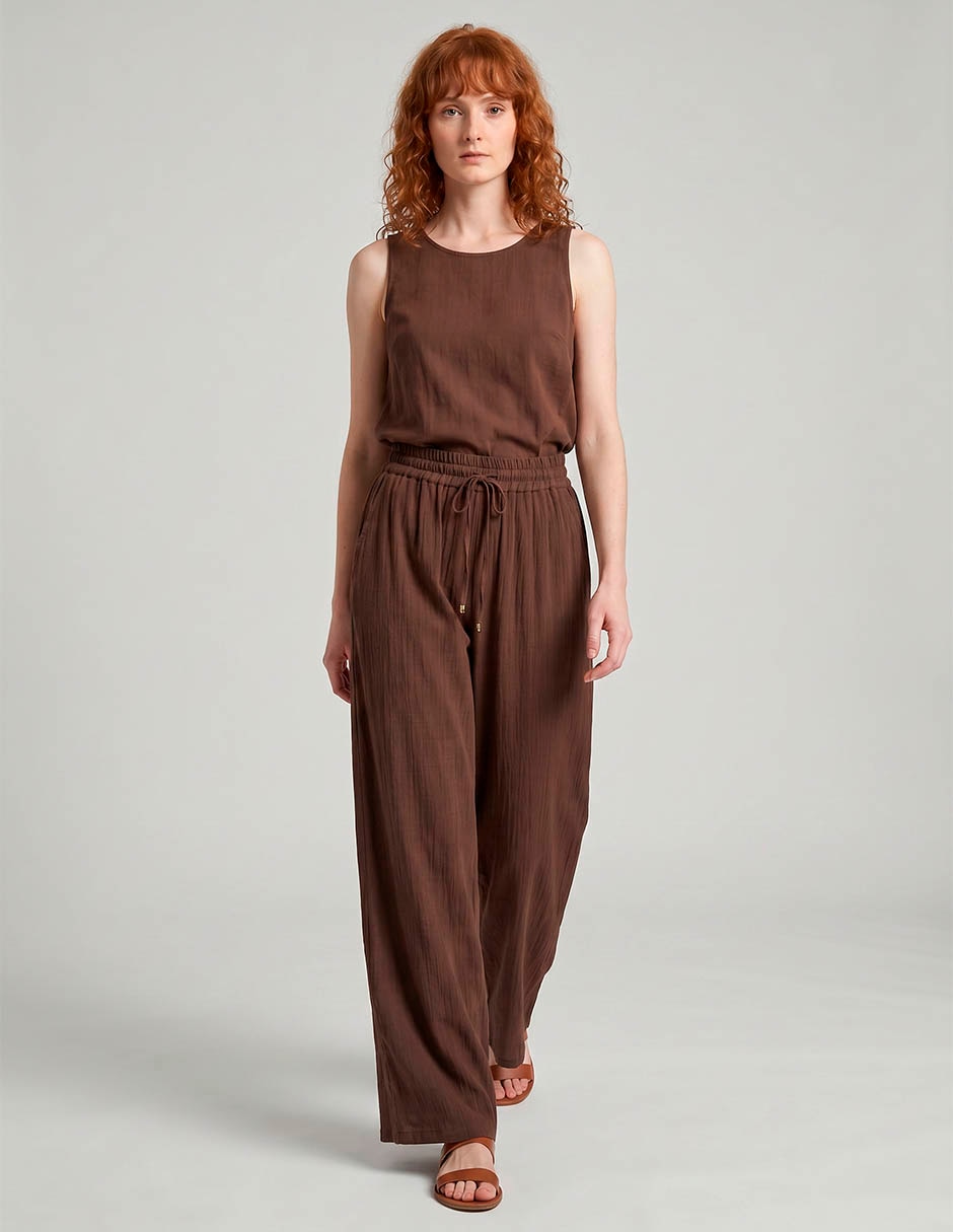 Pantalón pijama etam de algodón para mujer