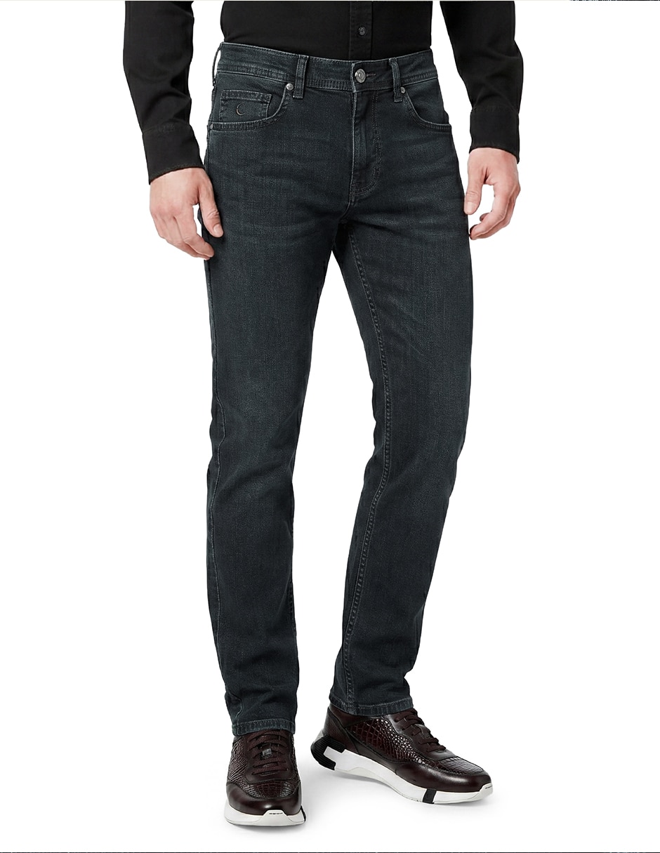 Jeans recto (I933) lavado obscuro para hombre